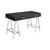 Acme Furniture Coleen High Gloss Chrome Built In USB Port Writing Desks