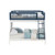 Acme Furniture Farah Navy Blue White Twin Over Full Bunk Bed