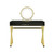 Acme Furniture Coleen Black Gold Vanity Desk