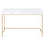 Acme Furniture Ottey High Gloss Gold Writing Desks