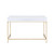 Acme Furniture Ottey High Gloss Gold Writing Desks