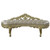 Acme Furniture Cabriole Light Gold Bench