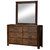 Furniture of America Elkton Oak Mirror