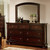 Furniture of America Northville Dark Cherry Mirror