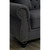 Furniture Of America Ewloe Dark Gray Love Seat