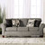 Furniture of America Delgada Graphite Sofa