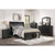 Home Elegance Laurelin Black White Beds