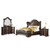 Home Elegance Royal Highlands Brown Rich Cherry Beds