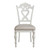 Home Elegance Cinderella Gray White Writing Desk Chair