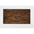 Jofran Furniture Cannon Valley Distressed Medium Brown Drawer Cocktail Table