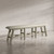 Jofran Furniture Telluride Driftwood Grey 85 Inch Counter Height Bench