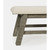 Jofran Furniture Telluride 85 Inch Dining Benchs