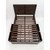 Jofran Furniture Kona Grove Chocolate Storage Beds