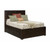 Jofran Furniture Kona Grove Chocolate Storage Beds