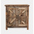 Jofran Furniture Eden Prairie Brown 2 Door Accent Cabinet