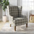 Jofran Furniture Lacroix Graphite Accent Chairs