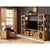 Jofran Furniture Telluride Gold 60 Inch Entertainment Center