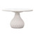 TOV Furniture Tulum Ivory Concrete Coffee Table