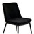 2 TOV Furniture Evora Black Cream Chairs