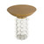 TOV Furniture Bubble Antique Brass Side Table