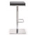 TOV Furniture Bari Black Grey White Adjustable Barstools