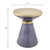 TOV Furniture Coral Blue Gold Side Table