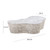 TOV Furniture Slab White Coffee Table