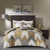 Olliix INK IVY Alpine Navy Full Queen Printed Comforter Sets