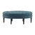 Olliix Madison Park Martin Dusty Blue Surfboard Tufted Ottomans