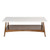 Olliix Madison Park Parker Off White Pecan Coffee Tables