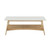 Olliix Madison Park Parker Off White Pecan Coffee Tables