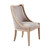 Olliix Martha Stewart Elmcrest Linen Dining Chair with Nailhead Trim