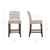 Olliix Madison Park Marian Tan Tufted Counter Height Stools