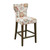 Olliix Madison Park Avila Orange Tufted Back Counter Height Stool