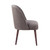 Olliix Madison Park Bexley Charcoal Rounded Back Dining Chairs