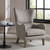 Olliix Madison Park Arianna Grey Swoop Wing Chairs