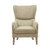 Olliix Madison Park Arianna Grey Swoop Wing Chairs