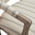 Olliix Madison Park Monroe Natural Camel Back Exposed Wood Chair