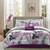 Olliix Madison Park Essentials Claremont Purple Printed 7pc Comforter Sets