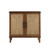 Olliix INK IVY Seagate Natural Handcrafted Seagrass 2 Doors Accent Chest