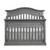 Oxford Baby Glenbrook Graphite Gray 4 In 1 Convertible Crib