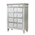 Galaxy Home Symphony Silver Drawer Chest