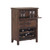 Bernards Walnut Wine Cabinet