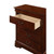 Glory Furniture Louis Phillipe Traditional Cherry 4 Drawer Chests