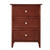 Glory Furniture Daniel Transitional Cherry 3 Drawer Nightstands