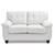 Glory Furniture Gallant Contemporary Black Loveseats