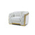 Glory Furniture Lexi Ivory Chair