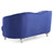 Glory Furniture Jewel Traditional Blue Loveseats