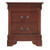 Glory Furniture Louis Phillipe Cherry Wood Nightstands