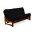 Night and Day Furniture Eureka Black Walnut Queen Futon Frames Only